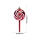 thumbnail image 3 of Adornos de piruleta para árbol de Navidad - colgantes en forma de caramelo en pack de 4 • Decoraciones de plástico para Navidad • Accesorios para árbol festivo de 5,5 pulgadas, 3 of 7