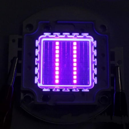 

100W UV395-400Nm Violet LED Light Purple Ultraviolet Light Emitter Ultra Violet Bulb Lamp Beads