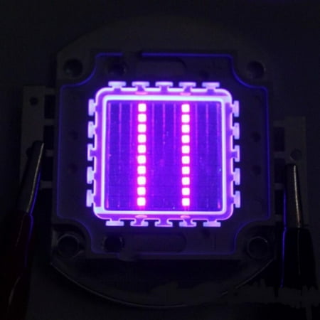 

100W UV395-400Nm Violet LED Light Purple Ultraviolet Light Emitter Ultra Violet Bulb Lamp Beads