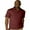BURGUNDY, variant on s Men s Hi Performance Mesh Short Sleeve Polo