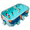 Blue, variant on SHIBAILI Blue Gradient Non - Inflatable Family & Kids Swimming Pool with Metal Frame,Foldable (102×66×20 in)