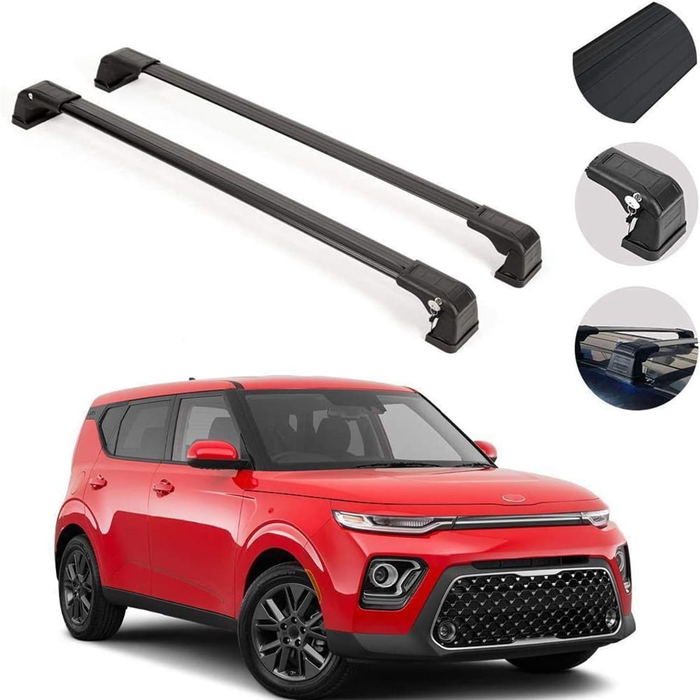Omac Roof Rack Crossbars Compatible with Kia Soul 20202021 Luggage