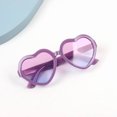 thumbnail image 3 of xiaxaixu Kids Cute Sunglasses, Gradient Color Heart Eye Protect Funny Sunglasses Photo Party Props, 3 of 5