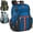 Tricolor, variant on Trailmaker Multi-Pocket Backpacks, 3 Assorted Colors, Set Of 24 Backpacks