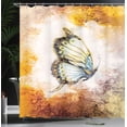 thumbnail image 3 of Ambesonne Nature Art Shower Curtain, Watercolor Style Art, 69"Wx75"L, Multicolor, 3 of 4
