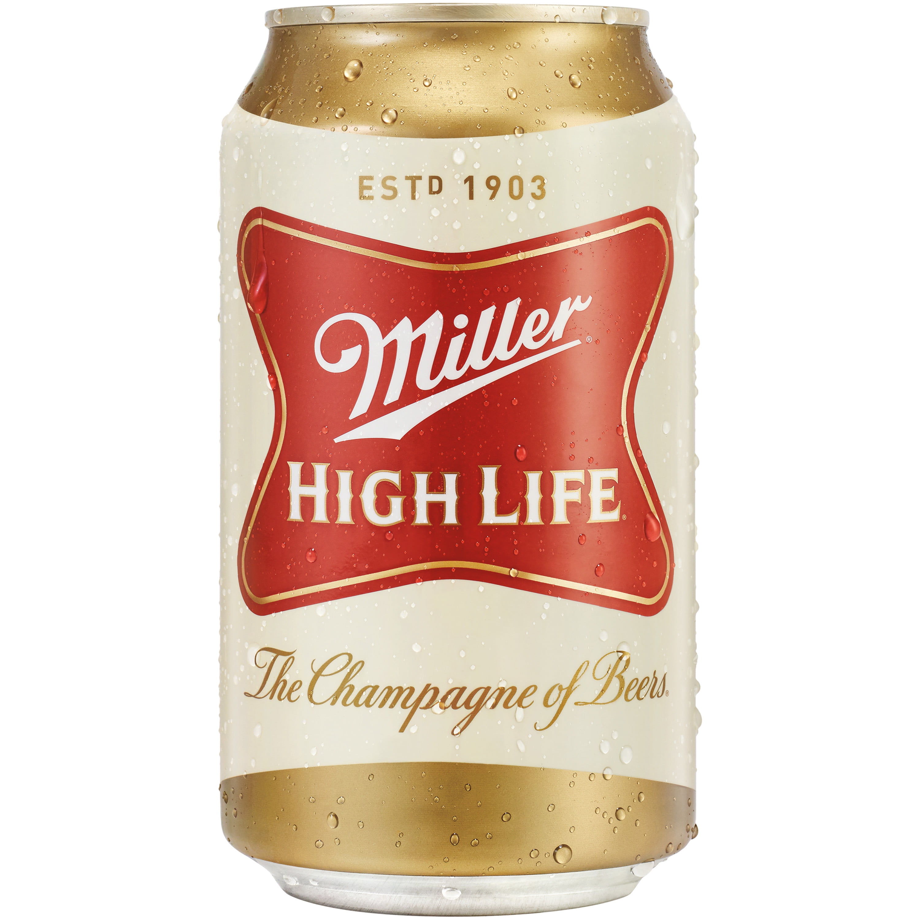 Miller High Life American Lager Beer 4 6 Abv 30 Pack 12 Oz Beer Cans Walmart Com