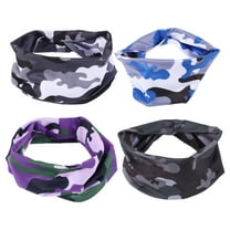 4pcs Youth Sports Headbands Boys And Girls Athletic Hairbands Breathable And Lightweight Kids Sweatbands For Running And Fitness