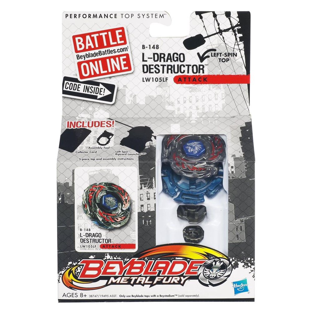 Beyblade Metal Fusion L Drago Destructor
