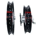 thumbnail image 3 of Applies to Front 1.40-14 Rear 1.60-12 Drum Brake  sprocket Aluminum Alloy Wheel Rims Circle Hub Kayo CRF Dirt Pit Bike Motorcycle, 3 of 6
