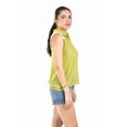 thumbnail image 2 of Blusa con detalle de encaje Roman Fashion /Juvenil, 8040 (Lima) verde lima M, 2 of 6