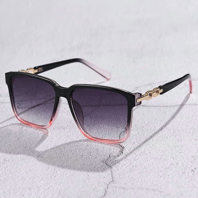 Typpkmm Cycling Fashion Womens Sunglasses Square Style Sun Glasses Accessories Gradient Lens Anti