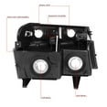 thumbnail image 3 of DNA Motoring For 04-12 Colorado Canyon Chrome Amber Corner Headlight Bumper Parking Lamps Pair, 3 of 6