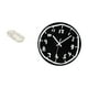thumbnail image 5 of Bandeja minimalista moderna para alimentos y artículos de tocador con adorno de reloj de acrílico para cocina, baño, oficina, comedor y cafetería., 5 of 8