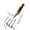A, variant on Yooshoverk Garden Cultivator Tool 3 Prong Hand Rake Soil Loosener Weeder Ergonomic Handle