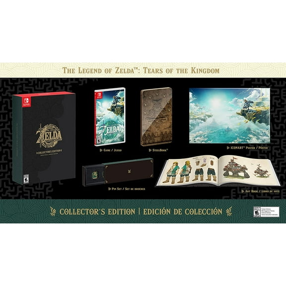 The Legend of Zelda: Tears of the Kingdom Collector’s Edition (Console Not Included) [Nintendo Switch]