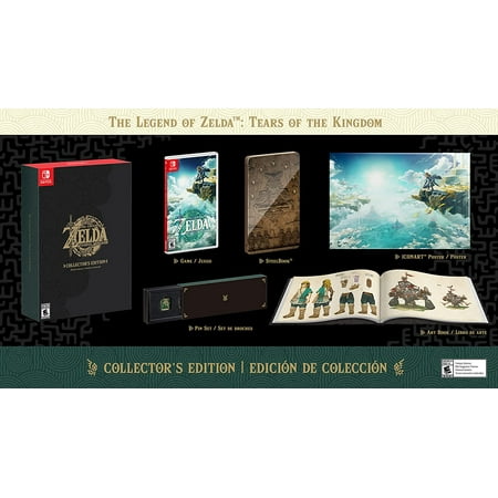 The Legend of Zelda: Tears of the Kingdom Collectors Edition (Console Not Included) Nintendo Switch