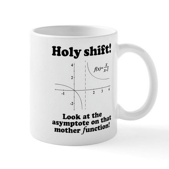 CafePress - Holy Shift Math Function Mugs - 11 oz Ceramic Mug - Novelty Coffee Tea Cup