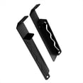thumbnail image 3 of Floor Jack Stand Rack Wall Mount Organizer for Enclosed Race Trailer Accessories,Brackets Tower Car Tool,1 pair * Floor Jack Stand Rack,Black, 3 of 6