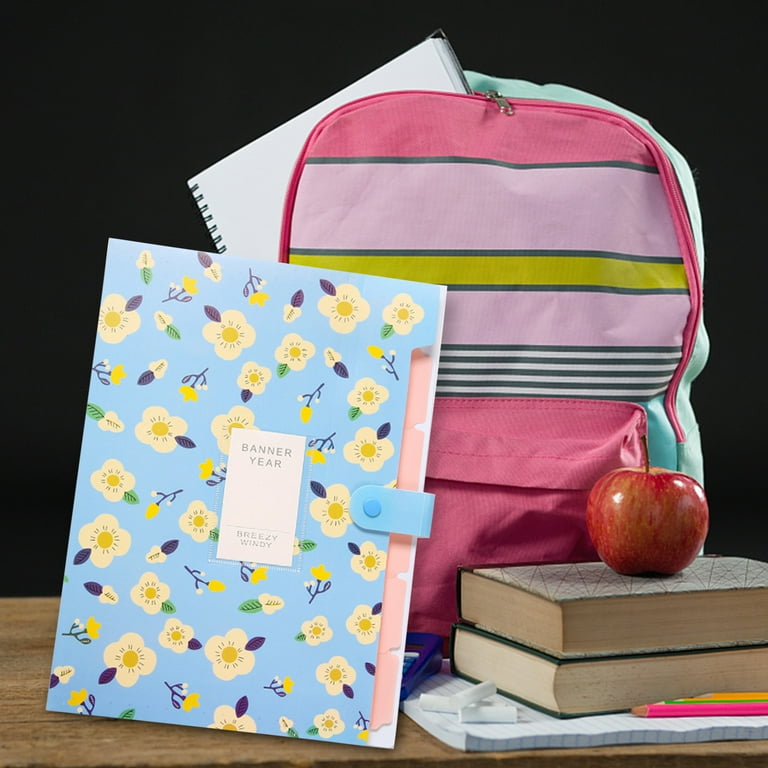 新品未開封 WHAT WE WANT WWW_EXTENSIONTABLE XEOVHV Cute Expanding File Folder with 1120 Labels Notes