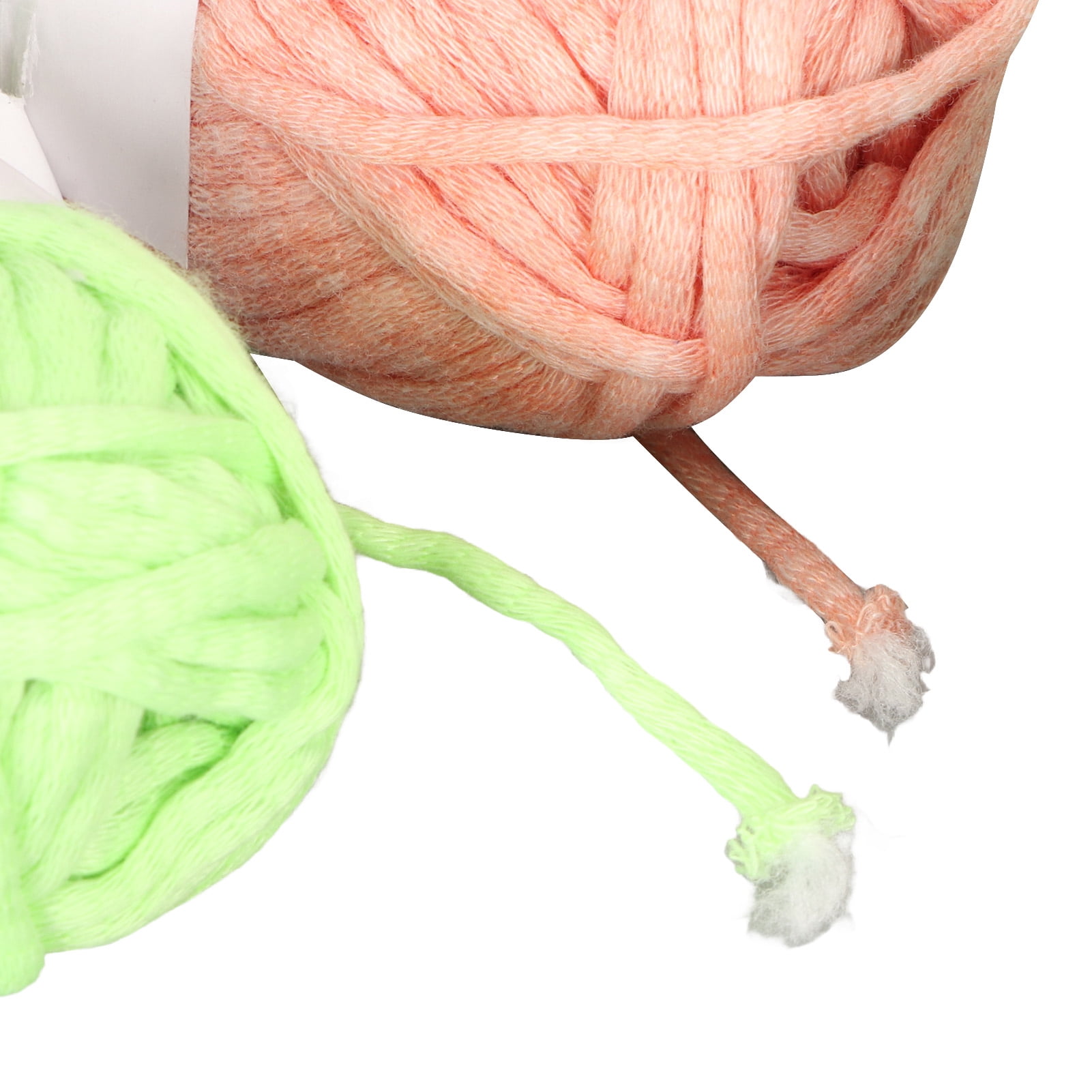 Nieyigj 8 Rolls Glow in The Dark Yarn Luminous Crochet Yarn Super Bulky Polyester DIY Hand Knitted Glowing Thread 49.2 Yards (45m) Per Roll