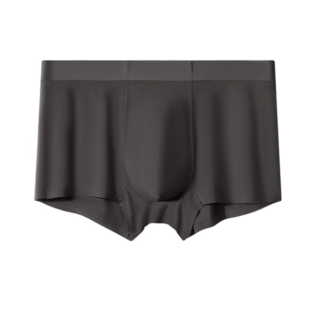 StSilkitty Men's Boxer Underwear Mid Waist Soft Comfy Breathable Stretch Underwear Lightweight No Ride-Up Underpants