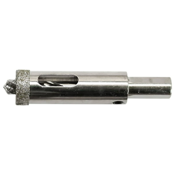 Xihbxyly Sierra de Corona para Vidrio, con Revestimiento de Diamante Niquelado, Alta Resistencia, Apta para Baldosas de Cerámica, Madera y Vidrio, Perforación Multisuperficie, Lubricación con Agua, T