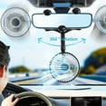 thumbnail image 3 of XGFHYJEH Car Fan, Fan for Car, Portable Fan for Car, Car Fan for Dashboard, Usb Fan for Car, Car Fans that Blow Cold Air, Car Fans for Cooling inside a Car, 3 of 6