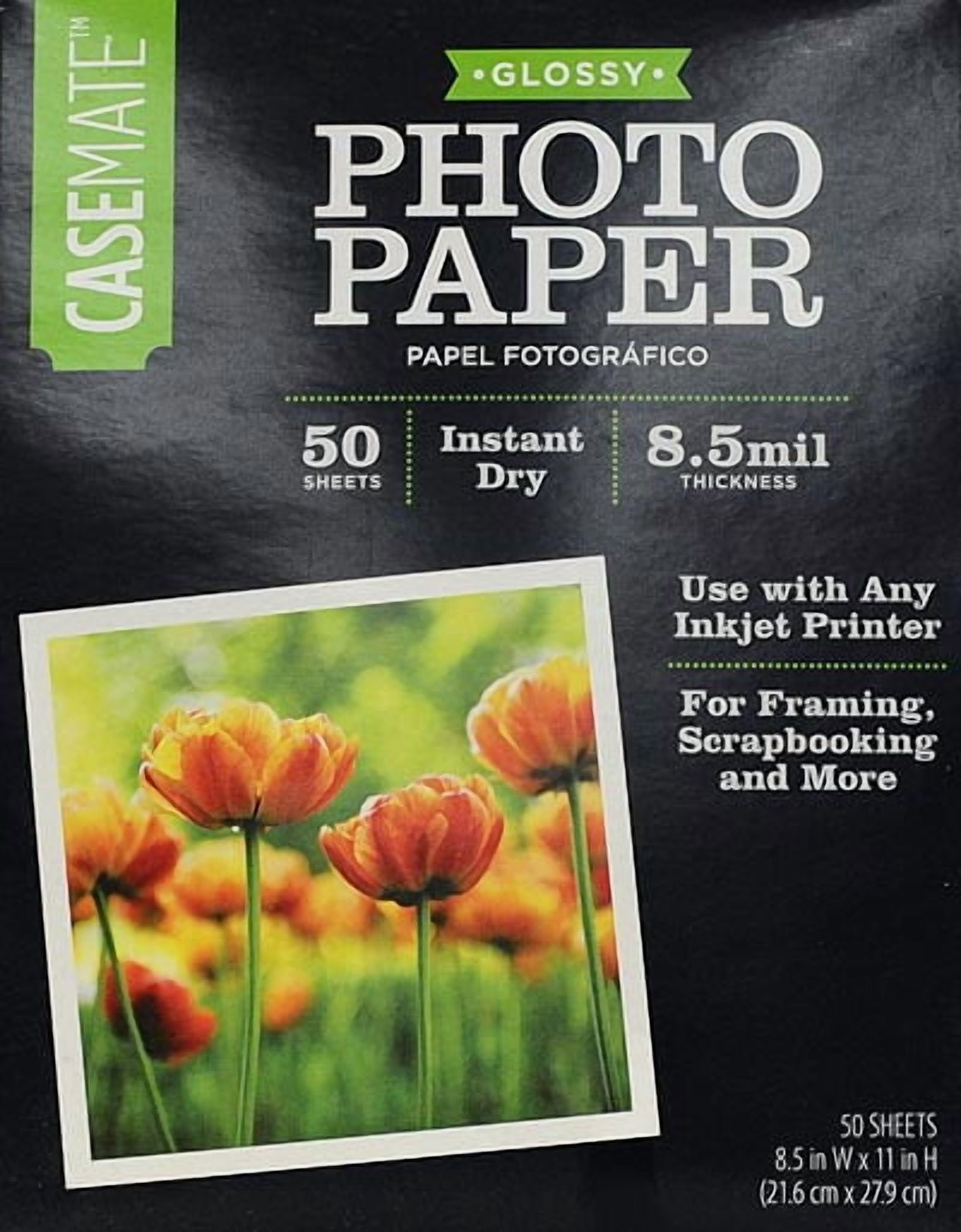 PrintWorks Glossy Photo Paper 4x6 50 Count High-Quality Vibrant Prints