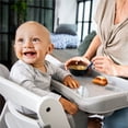 thumbnail image 2 of hauck Alpha+ Adjustable Booster High Chair and High Chair Tray Table, Grey, 2 of 10