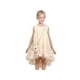 thumbnail image 2 of Vestido de Niña Beige Floral Bolso sin Mangas Princesa Fresco Vestido Veraniego Encantador 5 Años, 2 of 7