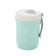 thumbnail image 2 of Vaso de desayuno con aislamiento de doble pared | Botella de agua de plástico apta para microondas con tapa antiderrames y asa | Taza de viaje con retención de calor para bebidas frías y calientes,, 2 of 6