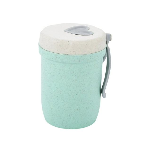 Cheapark Double-walled Insulated Breakfast Cup & Microwave-Safe Water Bottle - Leak-Proof Gift BPA-Free Tumbler For Morning Cof fee Office Valentine's Day Gift