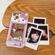 thumbnail image 4 of Funda transparente con patrón de Hello Kitty para iPhone, carcasa suave de TPU con ranura para tarjeta y soporte de bolsillo para modelos 7, 8, 14 Plus, 13, 12, 11 Pro Max, X, XR, XS Max, 4 of 5