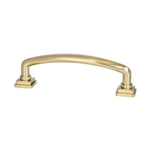 Berenson BE1282 1MDB 96 mm Tailored Traditional Pull, Modern Brushed Gold