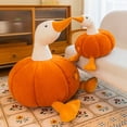 thumbnail image 3 of Cute Headed Pumpkin Plush Toy Collection, Soft Stuffed Animals with Vibrant Orange Pumpkin Shapes, as Playtime Pals for Kids,or Heartwarming Gifts for Plush Enthusiasts, 3 of 6