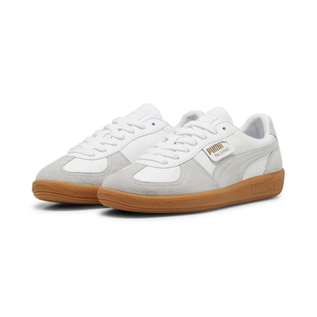 PU & MA PALERMO LTH Men's Sport Sneakers Casual Shoes White 39646412