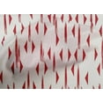 thumbnail image 4 of oneOone Cotton Poplin Fabric Triangle Ikat Print Fabric By The Yard 56 Inch Wide, 4 of 4