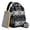 Aztec-Black, variant on Wrangler Diaper Bag Backpack Western Backpack Purses with Changing Pad and Pacifier Case, Beige