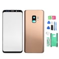 thumbnail image 1 of Reemplazo de lente de cristal frontal y trasera para Samsung S9 G960 (oro), 1 of 14