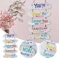 thumbnail image 2 of Summer Ocean Theme Wooden Wall Decor, Colorful Sunlight Design Hanging Sign, Wood Art for Living Room Bedroom Outdoor Spaces Home Decoration, 2 of 9