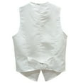 thumbnail image 4 of Daolelai Men's Sequined Suit Vest, 4 of 6
