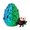 C, variant on Halloween 3D Printed Spider Egg Set 6PC, Posable Spider Figurines Creative Fidget Toys for Spooky Decoration