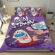 thumbnail image 1 of Ren & Stimpy Conjunto de sábanas temático, trío de piezas, cómodo y amigable con la piel, diseño único, regalo de decoración para el hogar para familiares, amigos y fans,135cm *200cm, 1 of 6