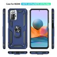 thumbnail image 5 of Funda de teléfono para Xiaomi Redmi Note 10 Pro de Uso Rudo Shockproof + Mica de Hidrogel, 5 of 5