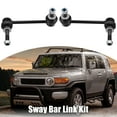 thumbnail image 2 of 2pcs Front Sway Bar Links K90677 K90683 Stabilizer Link Suspension Kit for Toyota 4Runner 2003-2021 FJ Cruiser Black, 2 of 7