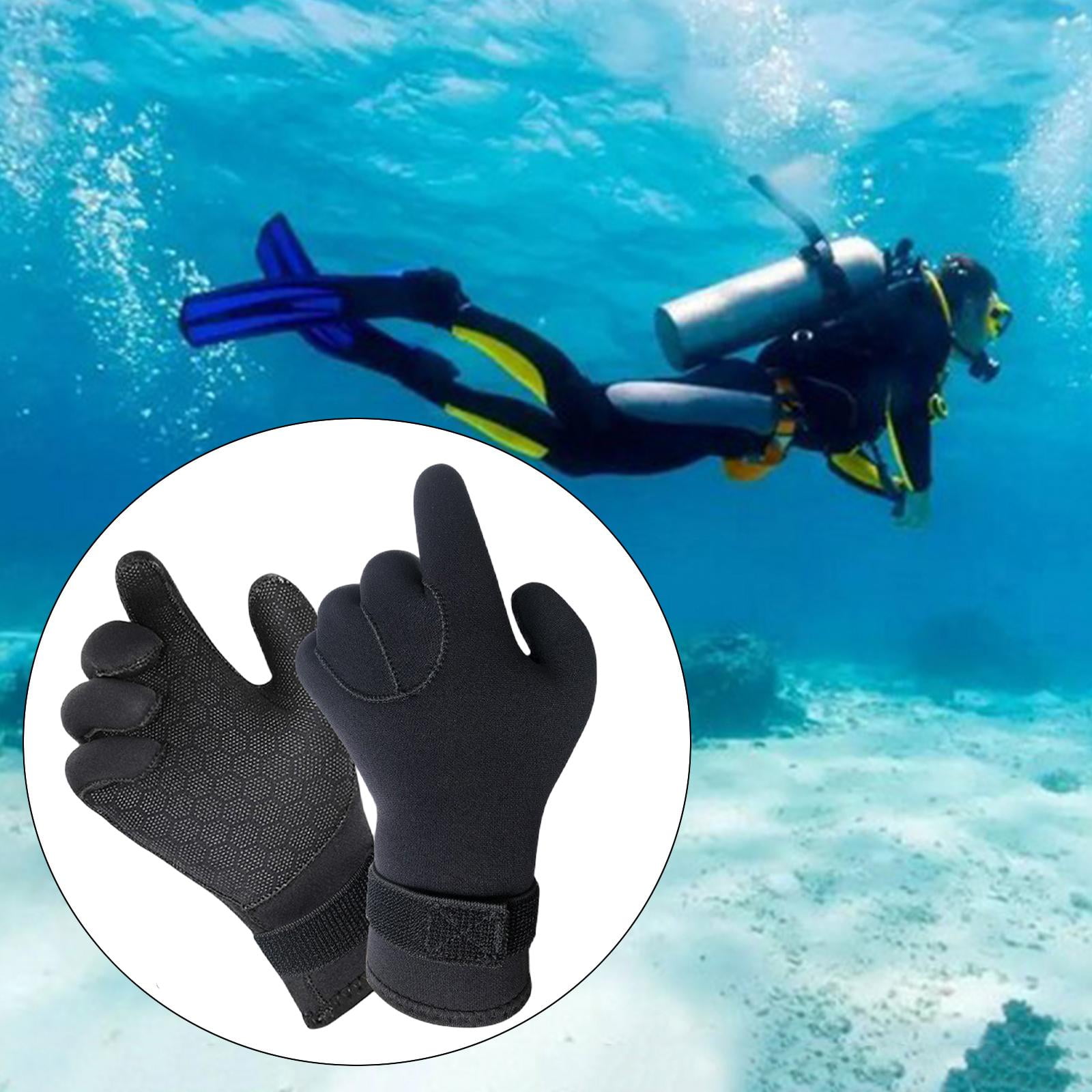 Gants De Plongée En Néoprène à Doigts Complets - Antidérapants Et Flexibles - Pour Natation, Surf, Kayak, Apnée - Taille M - 4