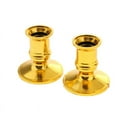 thumbnail image 4 of Tailai 2 Pcs Taper Candle Holders Traditional Shape Fits Standard Candlestick Gold, 4 of 8