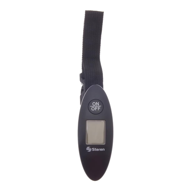 Báscula Digital Para Equipaje Steren 40 Kg Negro