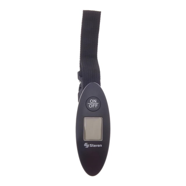 Báscula Digital Para Equipaje Steren 40 Kg Negro