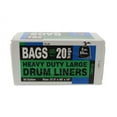 thumbnail image 2 of 55 Gal. Heavy-Duty Drum Liner Trash Bags with Twist Ties (20-Count) (D), 2 of 2
